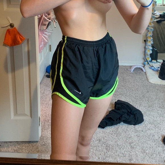 nike high waisted running shorts